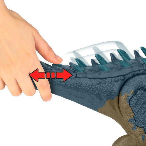Jurassic World Ruthless Rampagin Allosaurus Dinosaur With Attack Move & Roar Sound hrx50