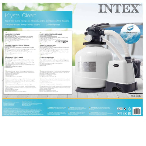 Intex - Krystal Clear SX3200 Sand Filter Pump 3200 GPH