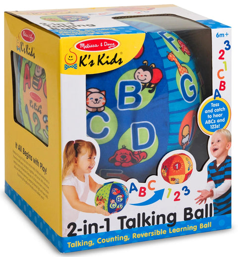 K's Kids 2 in 1 Talking Ball