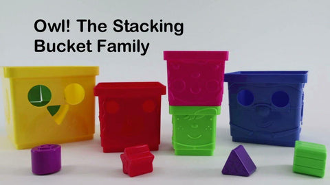 K's Kids Owl! The Stacking Bucket Family