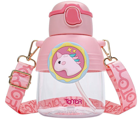 Pop Up Kids Water Bottle 850ml Unicorn