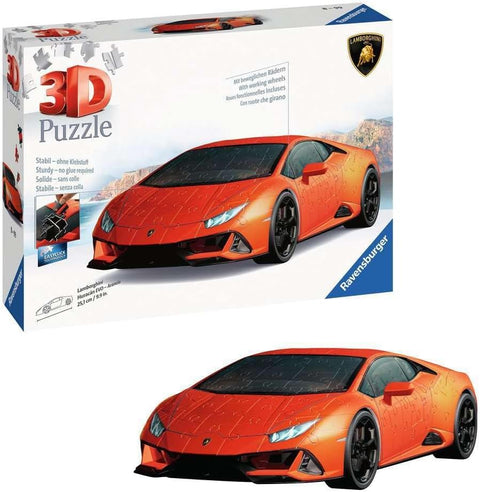 Lamborghini Huracan 3D Puzzle, 108 Pieces