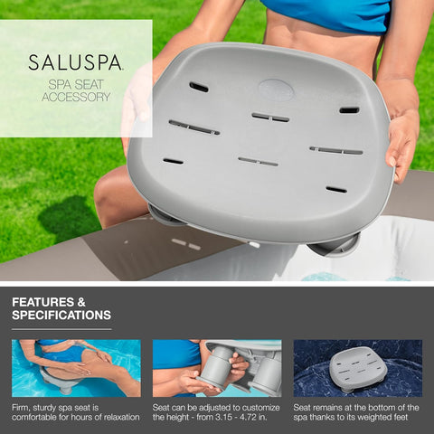 Lay-Z-Spa® Adjustable Spa Seat With Adjustable Legs