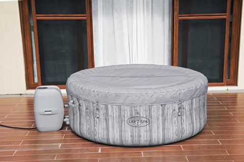 Lay-Z-Spa® Fiji AirJet White Wood 180x66cm 4 Person