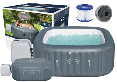 Lay-Z-Spa® Hawaii HydroJet Pro 180x180x71cm 6 Person