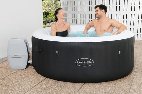 Lay-Z-Spa® Miami AirJet Black 180x66cm 4 Person