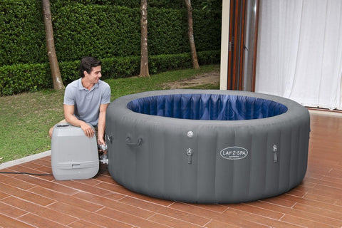 Lay-Z-Spa® Santorini Smart Luxe HydroJet Pro 216x80cm 7 Person