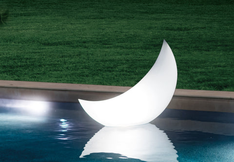 LED Floating Crescent Light