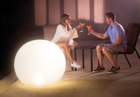 LED Floating Globe Light