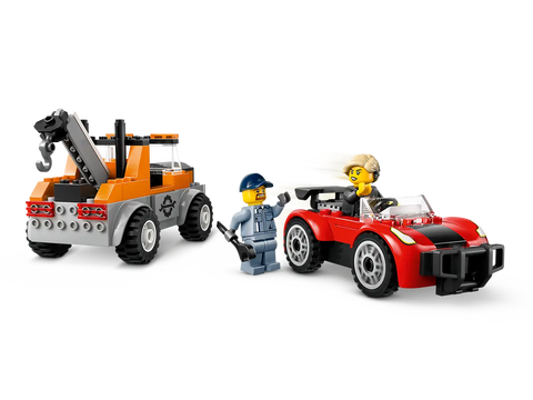 LEGO - City Tow Truck and Sports Car Repair 101 Pieces