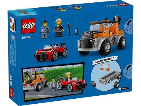 LEGO - City Tow Truck and Sports Car Repair 101 Pieces