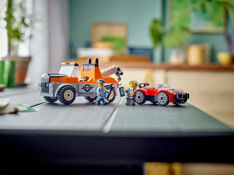 LEGO - City Tow Truck and Sports Car Repair 101 Pieces