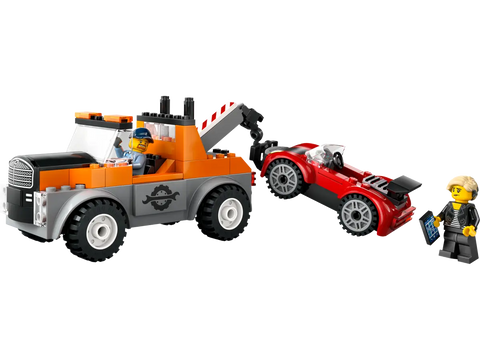 LEGO - City Tow Truck and Sports Car Repair 101 Pieces