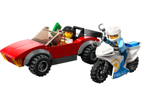 LEGO - City Police Bike Car Chase 59 Pieces