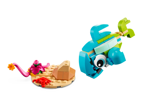 LEGO - Creator 3 in 1 Dolphin and Turtle 137 Pieces