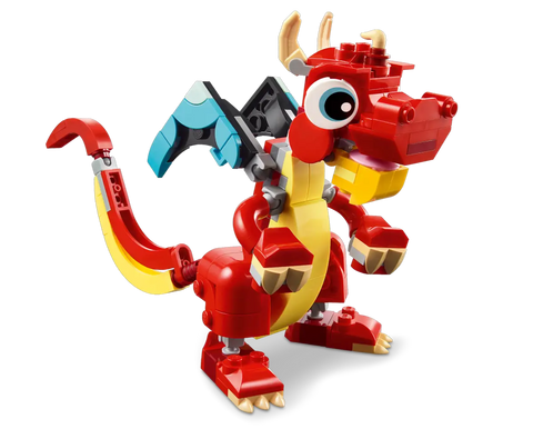 LEGO - Creator 3 in 1 Red Dragon 149 Pieces