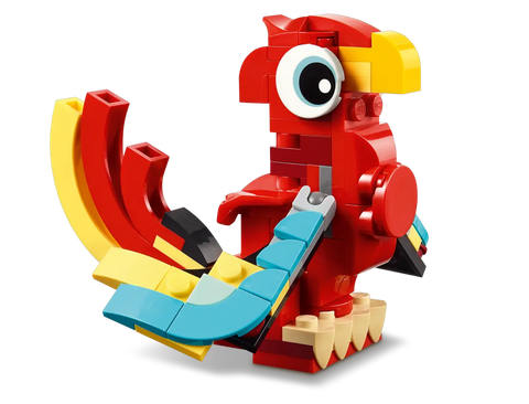 LEGO - Creator 3 in 1 Red Dragon 149 Pieces