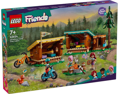 LEGO - Friends Adventure Camp Cozy Cabins 337 Pieces