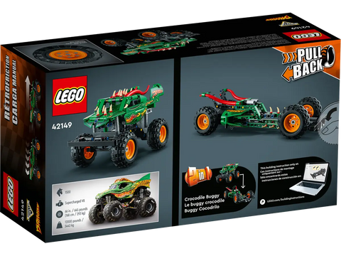 LEGO - Technic Monster Jam Dragon 217 Pieces