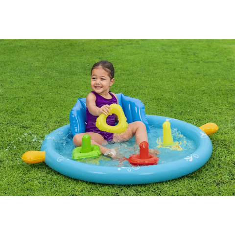 Lil’ SeaShapes™ Inflatable Baby Pool 115x89x76cm