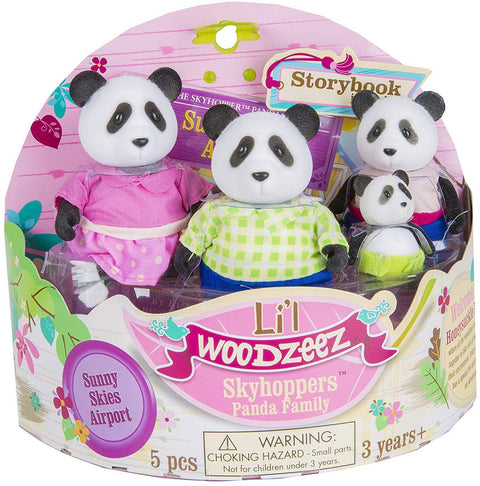 Li'l Woodzeez Panda Family Skyhopper