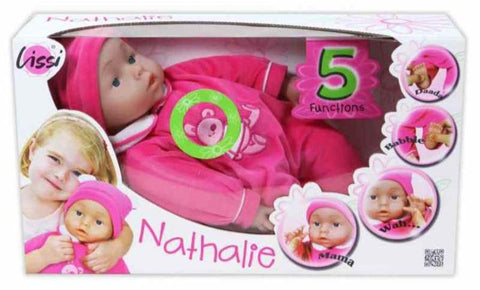 Lissi Baby Doll Nathalie 5 Features 46cm