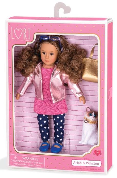 Lori Dash & Denelle Doll & Cat 15cm