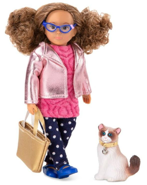 Lori Dash & Denelle Doll & Cat 15cm