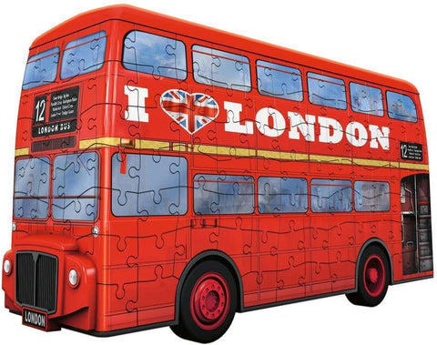 London Bus 3D Puzzle, 216 pieces