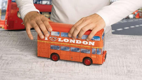 London Bus 3D Puzzle, 216 pieces