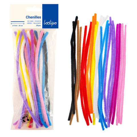 Loolipo 25 Chenilles 30x0.8cm