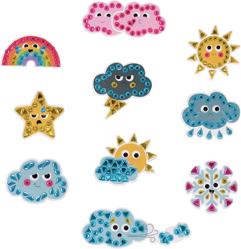Loolipo Magnets À Strasser, Funny Weather Magnets