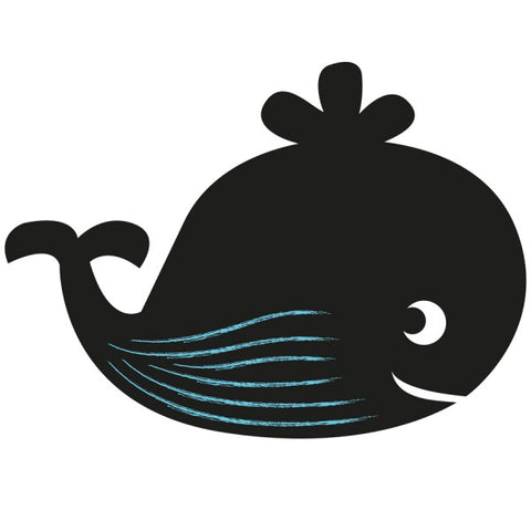 Loolipo Ardoise Adhésive Géantes Baleino