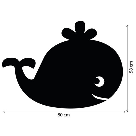 Loolipo Ardoise Adhésive Géantes Baleino