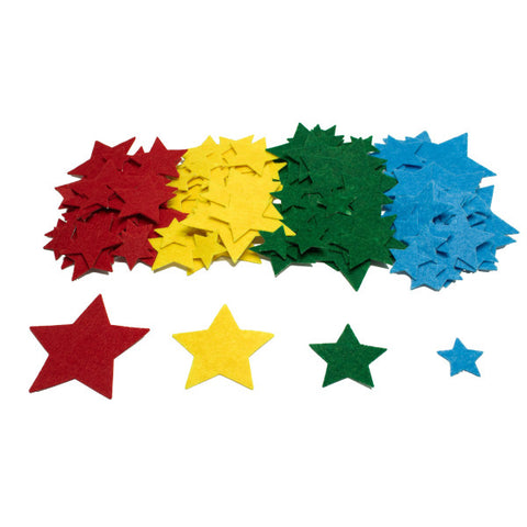 Loolipo Gommettes En Feutrine Étoiles
