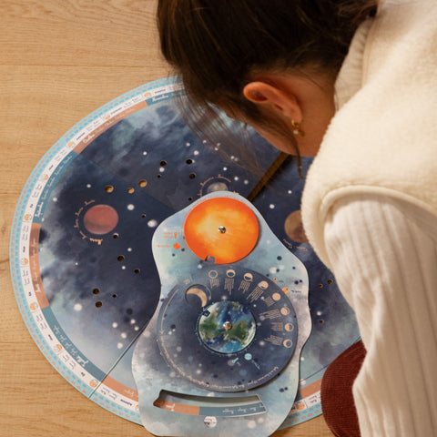 Loolipo Ma Roue 5 en 1 Soleil-Terre-Lune