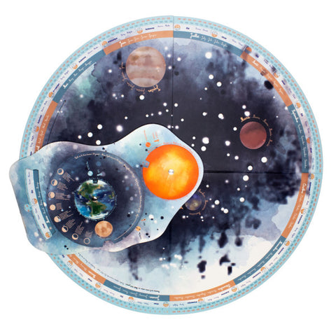 Loolipo Ma Roue 5 en 1 Soleil-Terre-Lune