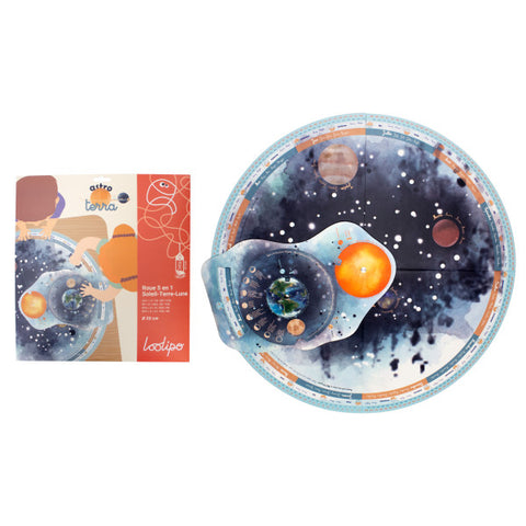 Loolipo Ma Roue 5 en 1 Soleil-Terre-Lune