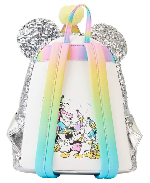 Loungefly Disney Mickey and Friends Birthday Celebration Mini Backpack