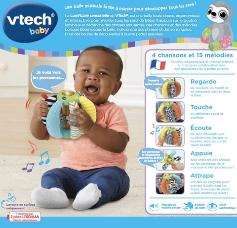 VTech Lumi'balle Sensorielle