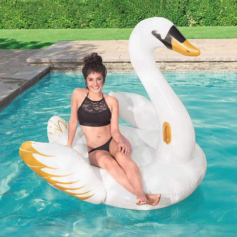 Float 'n Fashion Luxury Swan Ride-On Pool Float 169x169cm