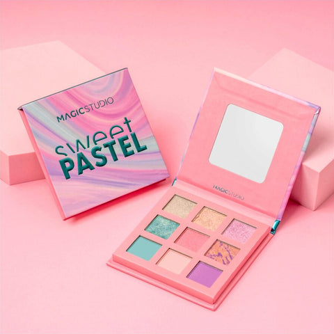 Magic Studio 9 Eyeshadow Palette Sweet Pastel