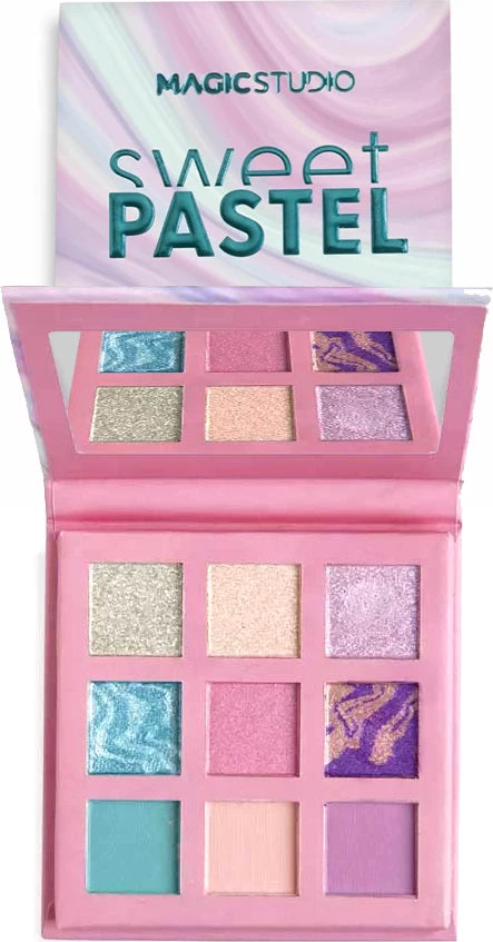 Magic Studio 9 Eyeshadow Palette Sweet Pastel