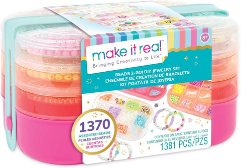 Make It Real Beads 2-Go! DIY Jewelry Set