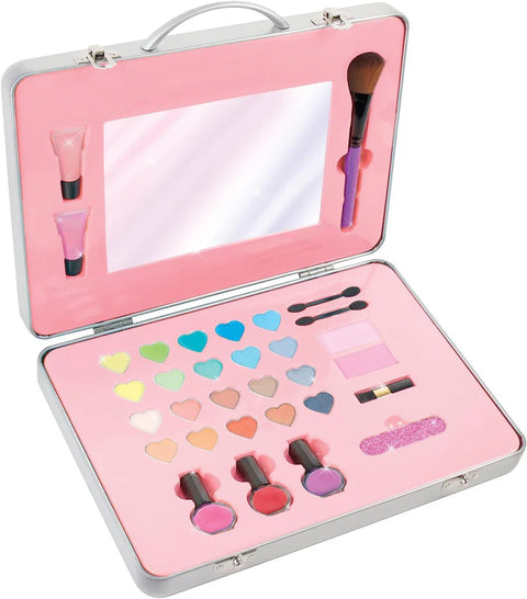 Make It Real All-In-One Glam Makeup Set 10 Pieces Travel Hard Case