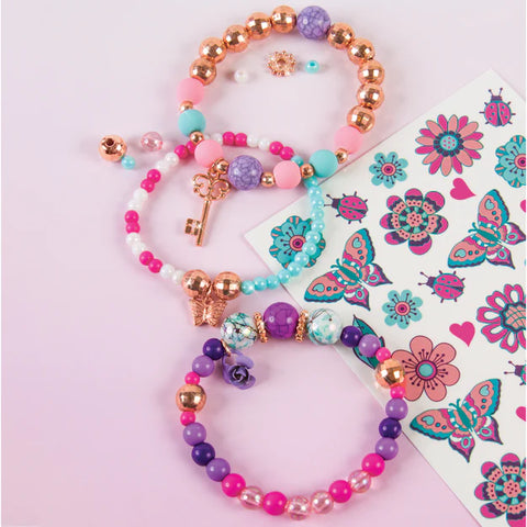 Make It Real Bedazzled! Charm Bracelets Blooming Creativity