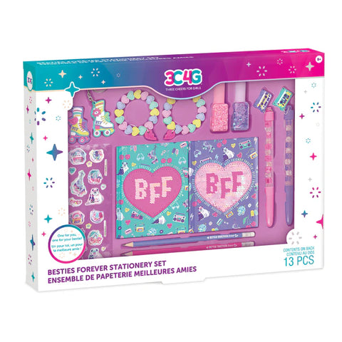 Make It Real Besties Forever Stationery Set