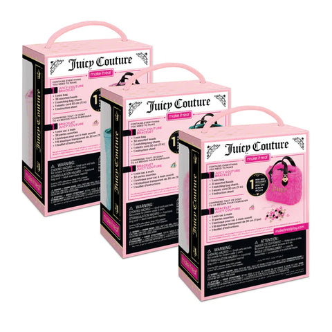 Make It Real Juicy Couture DIY Collectible Bracelet Ast of 3