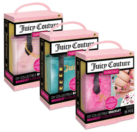 Make It Real Juicy Couture DIY Collectible Bracelet Ast of 3