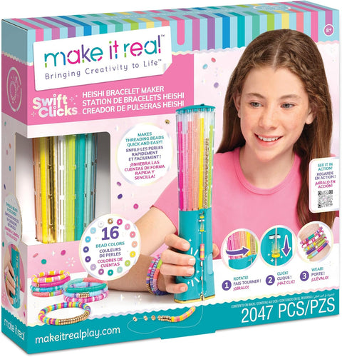 Make It Real Swift Click Heishi Bracelet Maker